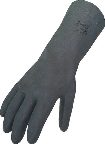 Asatex-Chemikalienhandschuh | Größe 9 schwarz | und 388 und 374 | PSA-Kategorie III | 10 Paar - 3470 9 3470 9