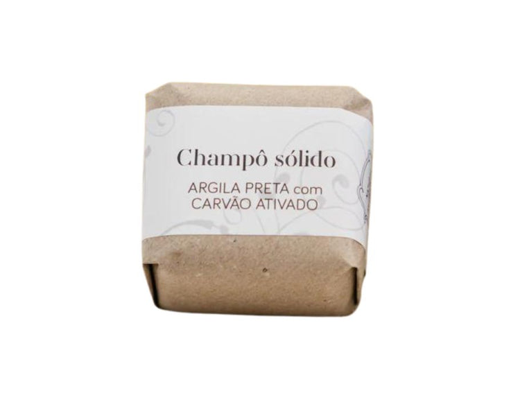 Atelier Do Sabão Shampoobar Schwarze Tonerde Aktivkohle