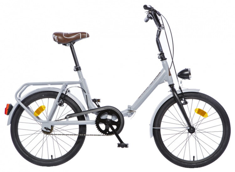 Aurelia Folding Bike 20 Zoll 27 cm Unisex V-Brems Grau