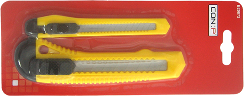 Con:p Set Universal-Abbrechmesser-Set | 9 mm 18 mm – 2 Teile – b20872
