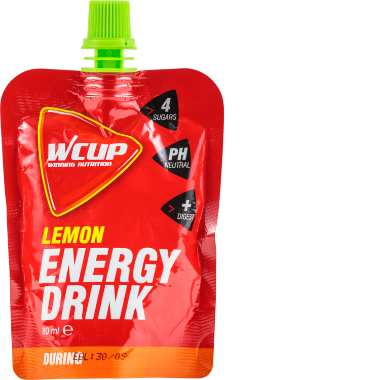 WCUP -E -Energy -Getränk -Zitronen 80ml 36 Stücke