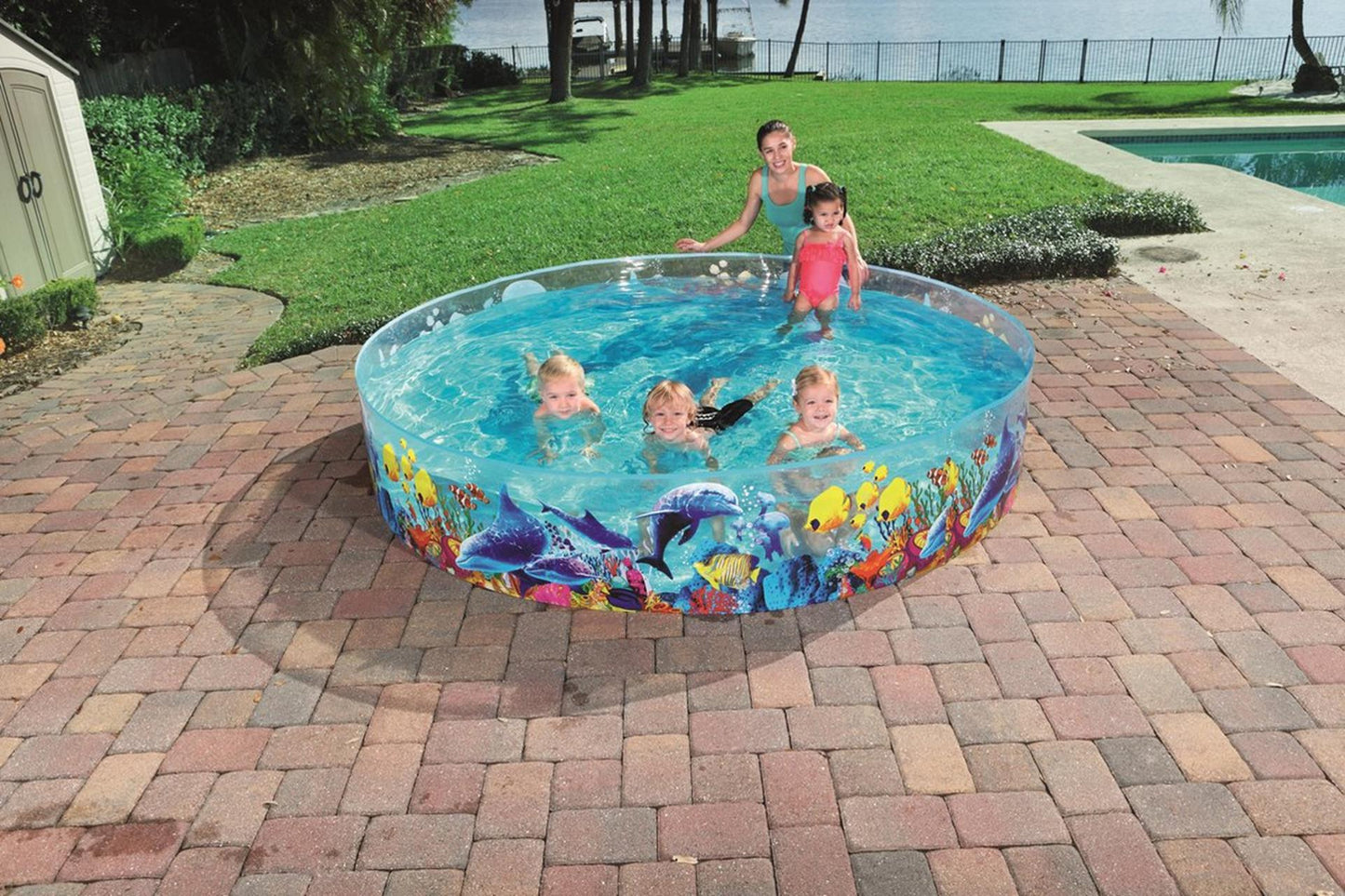 Bestway Swimming Pool Fill 'n Fun Odyssey 244x46 cm