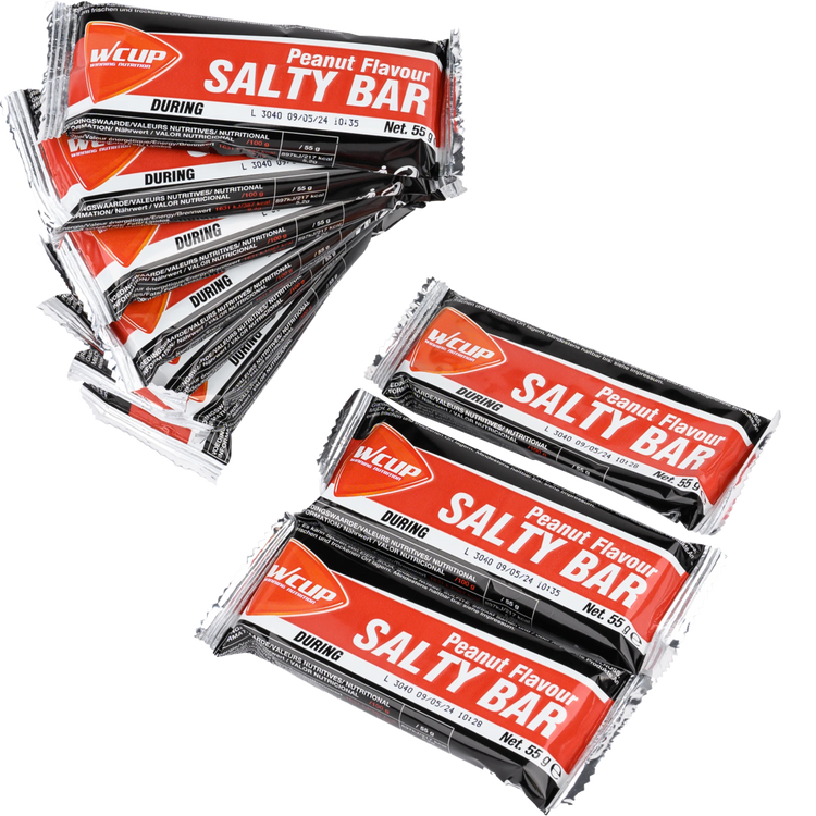 WCUP - Energy Bar Salzige Erdnuss 55 Gramm 20 Teile