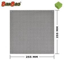 Banbao graue Grundplatte 25,5 x 25,5 cm