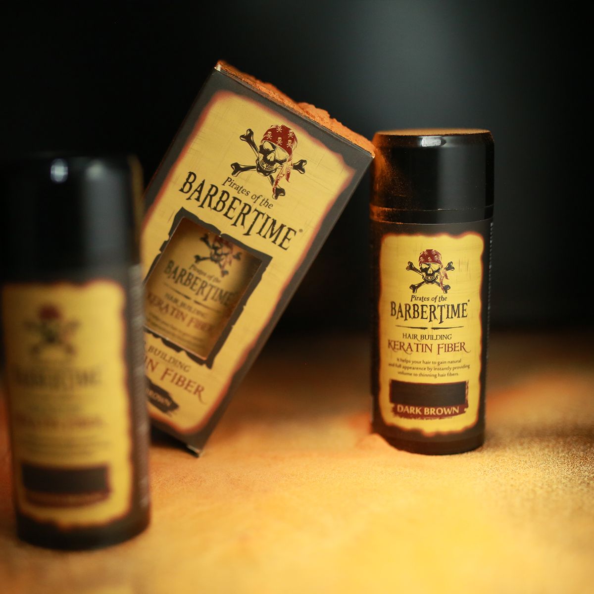 Friseal Time Frippezeit Haargebäude Keratin Faser Dunkelbraun 21gr.