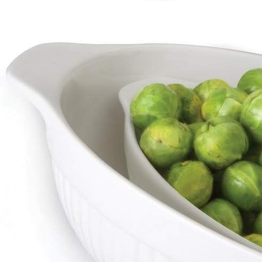 Berghoff Bianco Auflaufform oval 43x9x27cm
