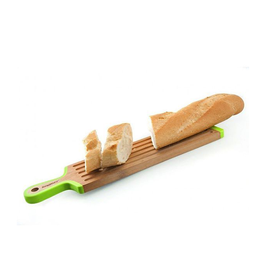 Berghoff Schneidebrett lang mit Griff Bambus 43x10x1,6cm