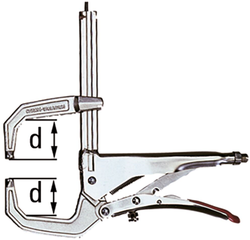 Bessey C-Grip-Zange Grzc 110 80 – Grzc