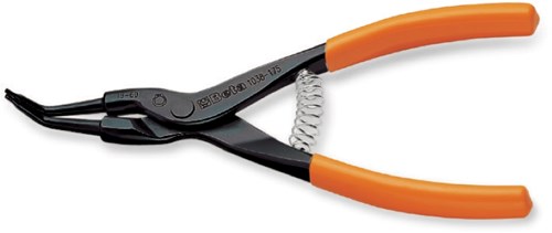 Beta-Sicherungsringzange, außen 45° gebogene Spitzen, PVC-Griff 1037 175 - 010370017