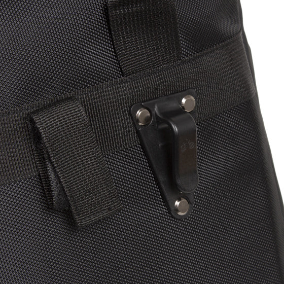 Fahrradwellenrad -Umhängetasche Nylon 12L Schwarz
