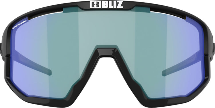 Bliz Fusion Nano Optics Braun mit Blau-Multi | photochrom - Sportbrille