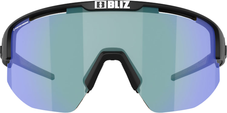 Bliz Matrix Nano Optics Braun mit Blau-Multi | photochrom - Sportbrille