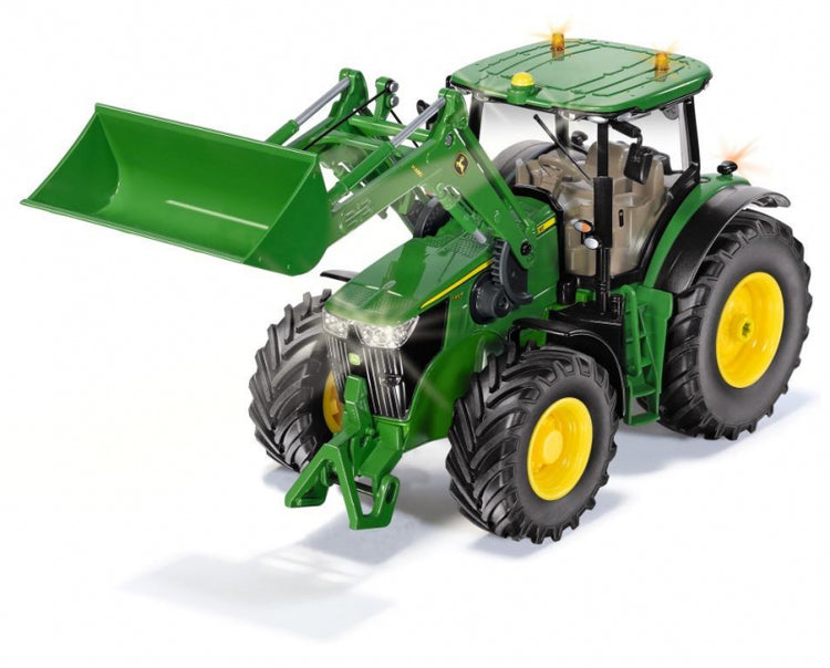 Siku Control32 John Deere 7310r mit Frontlader und Blu