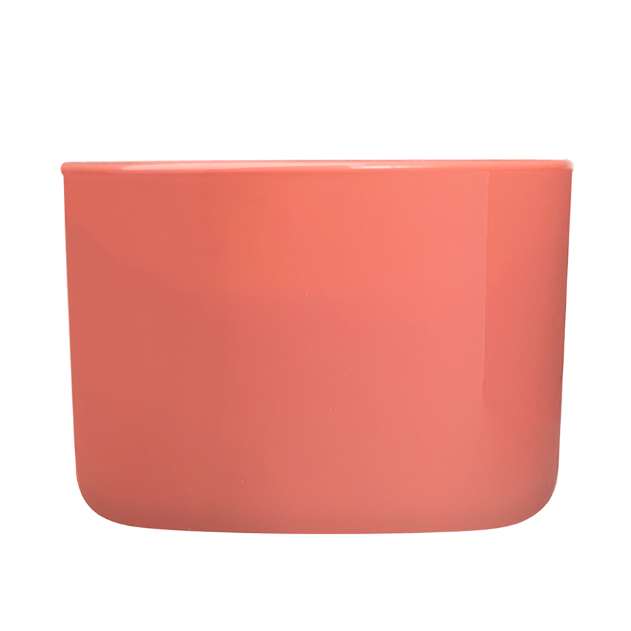 Bolsius Duftglas True Love Sunkiss orange weiße Blüten 63 90mm