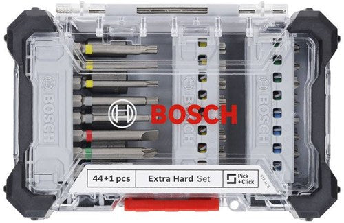 Bosch Zubehör 44-teiliges Set mit Schraubendreher (Display-Variante) – 2607017733