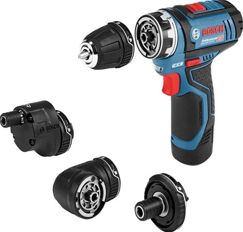 Bosch Prof. Combiboor Machine GSR 12V-15FC inklusive Akku