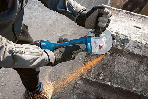 Bosch Blue GWS 18V-7 Akku-Winkelschleifer | professionell | 18v | Solo | ohne Batterien und Ladegerät - 06019h9001