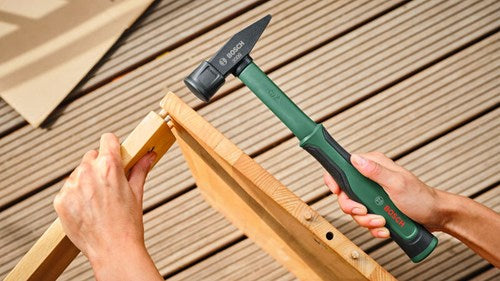 Bosch grüner Ingenieurhammer mit weichem Stoßfänger | 300 g - 1600a034gl