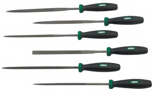Brüder Mannesmann Schlüsselfeilen-Set 6-teilig (Hobby) - 61010