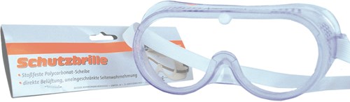 Brüder Mannesmann Schutzbrille mit CE-Zulassung (Hobby) - 12010