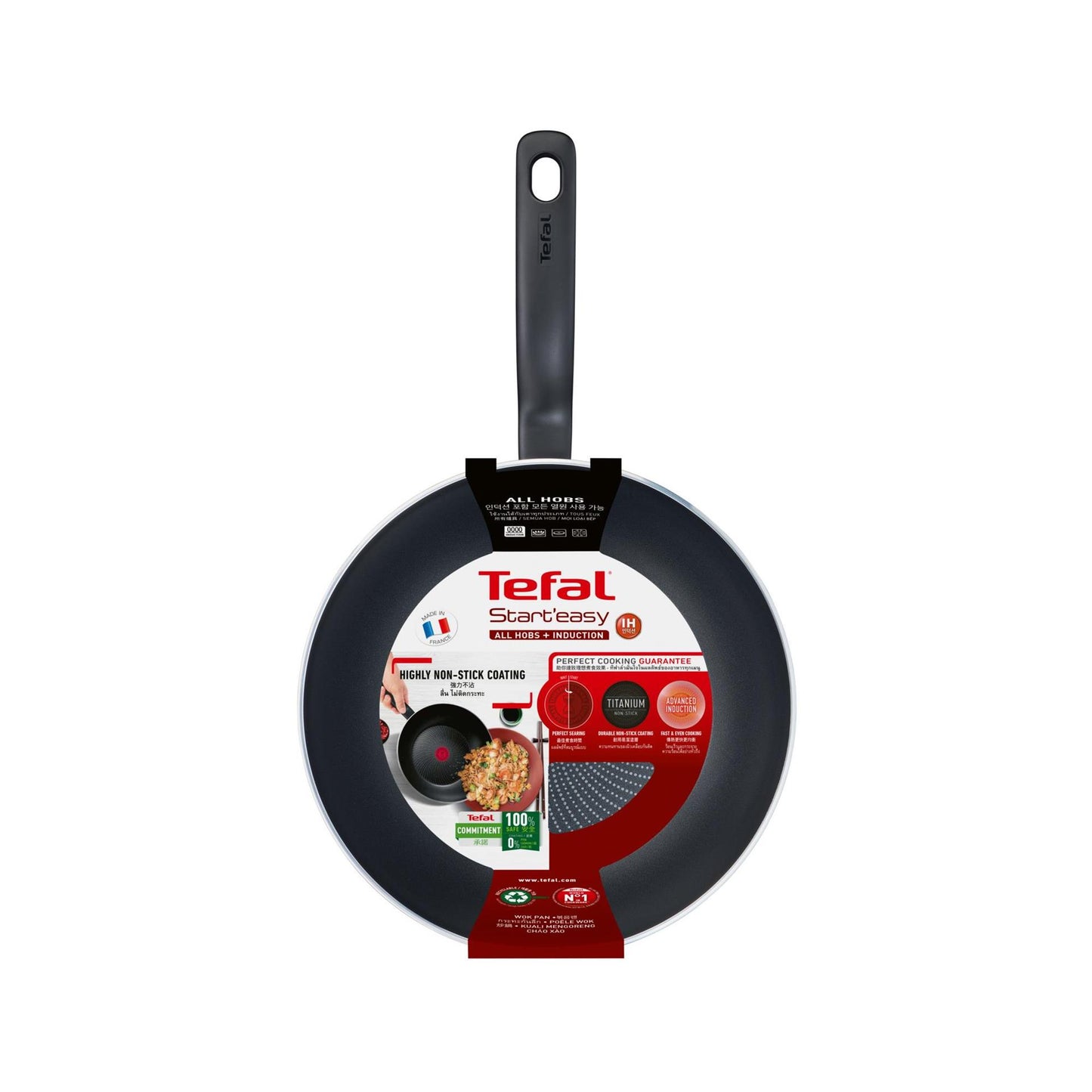 Tefal Cookware Tefal Start Easy Wokpan 28 cm schwarz