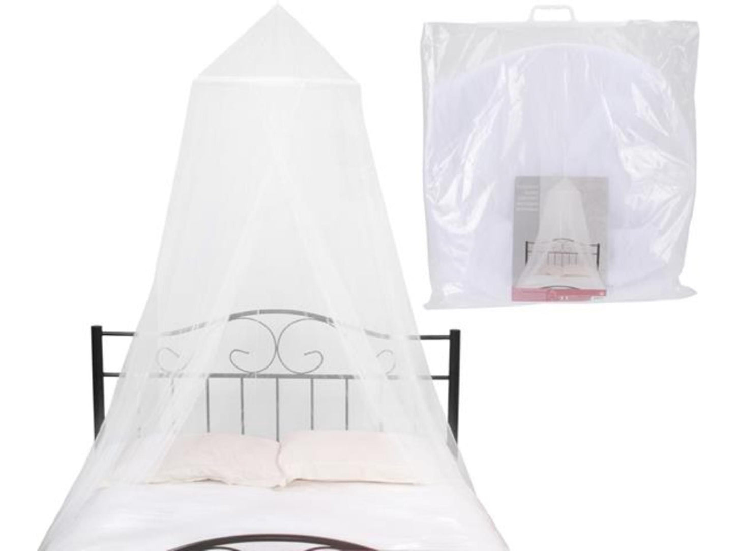 Pro Garden Moskitonetz 2 Personen weiß fein