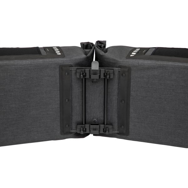 Neu Looxs Fahrradtasche doppelt Varo wasserdicht grau