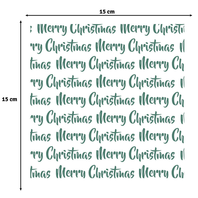 Vaessen creative • Schablone Frohe Weihnachten 15x15cm