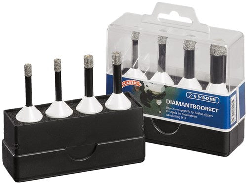 Carat Trockenbohrer-Set Winkelschleifer ø6-6-8-8xm14, ehsc classic – ehscset020 – ehscset020