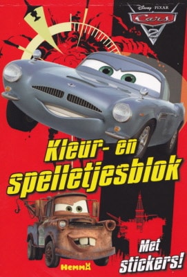 Deltas Cars Farbe und Spielblock