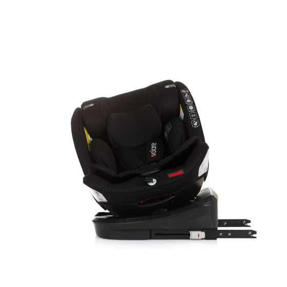 Chipolino-Autositz i-Größe 40-150 cm ISOFIX 360 ° Obsidian Schwarz