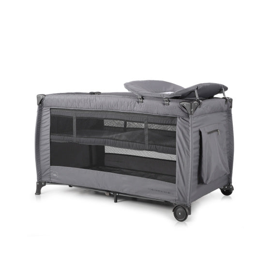 Chipolino Bella Klappcampbett mit wechselnem Pad Granit