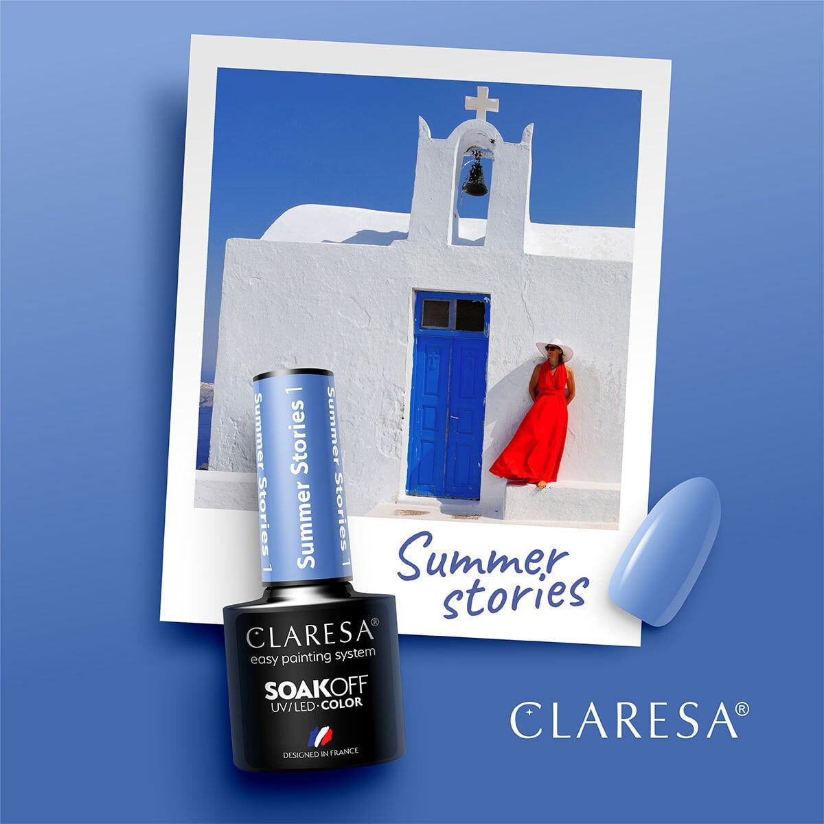 Claresa Claresa UV führte Gellak 5ml Sommergeschichten 1