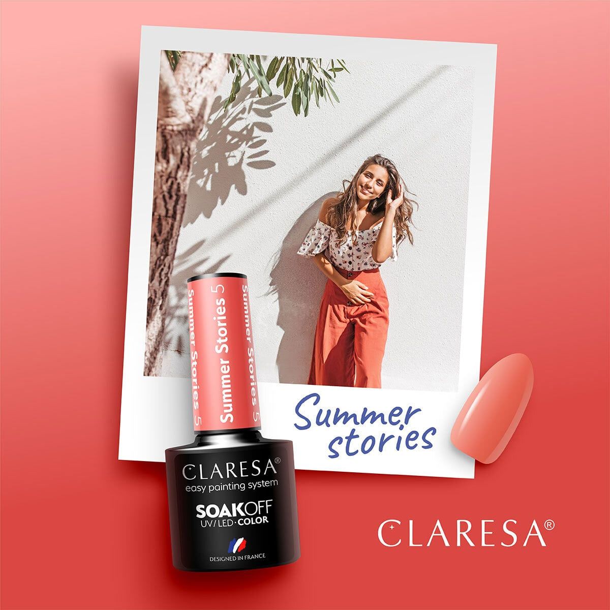 Claresa Claresa UV LED GELLAK 5ML Sommergeschichten 5