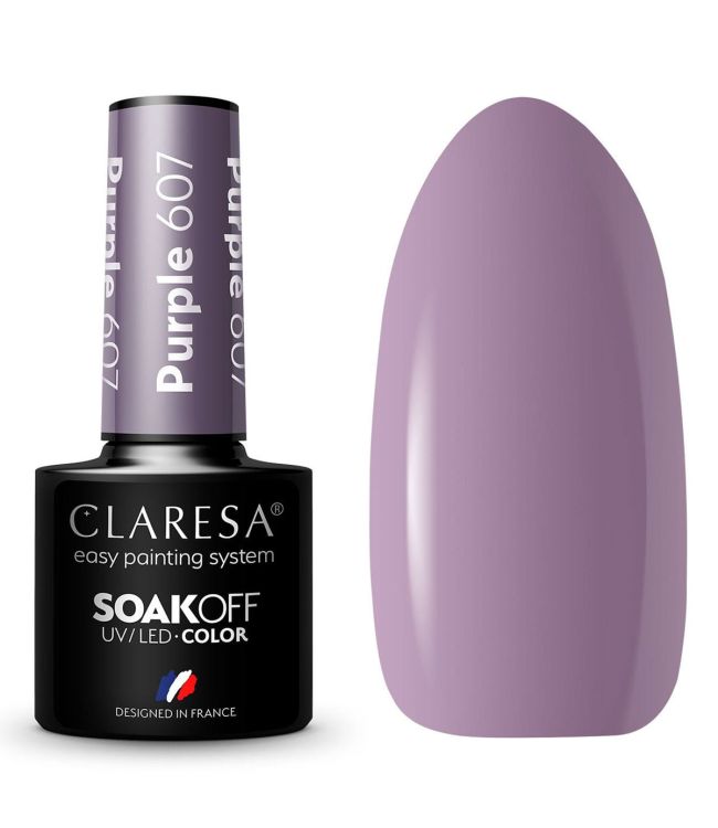 Claresa Claresa UV LED GELLAK 5ML PILPLE 607 Savanne Vibes