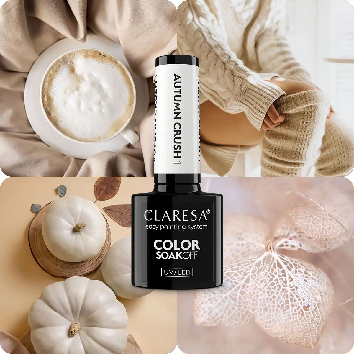 Claresa UV-LED-Gel-Nagellack, 5 ml, Autumn Crush 1