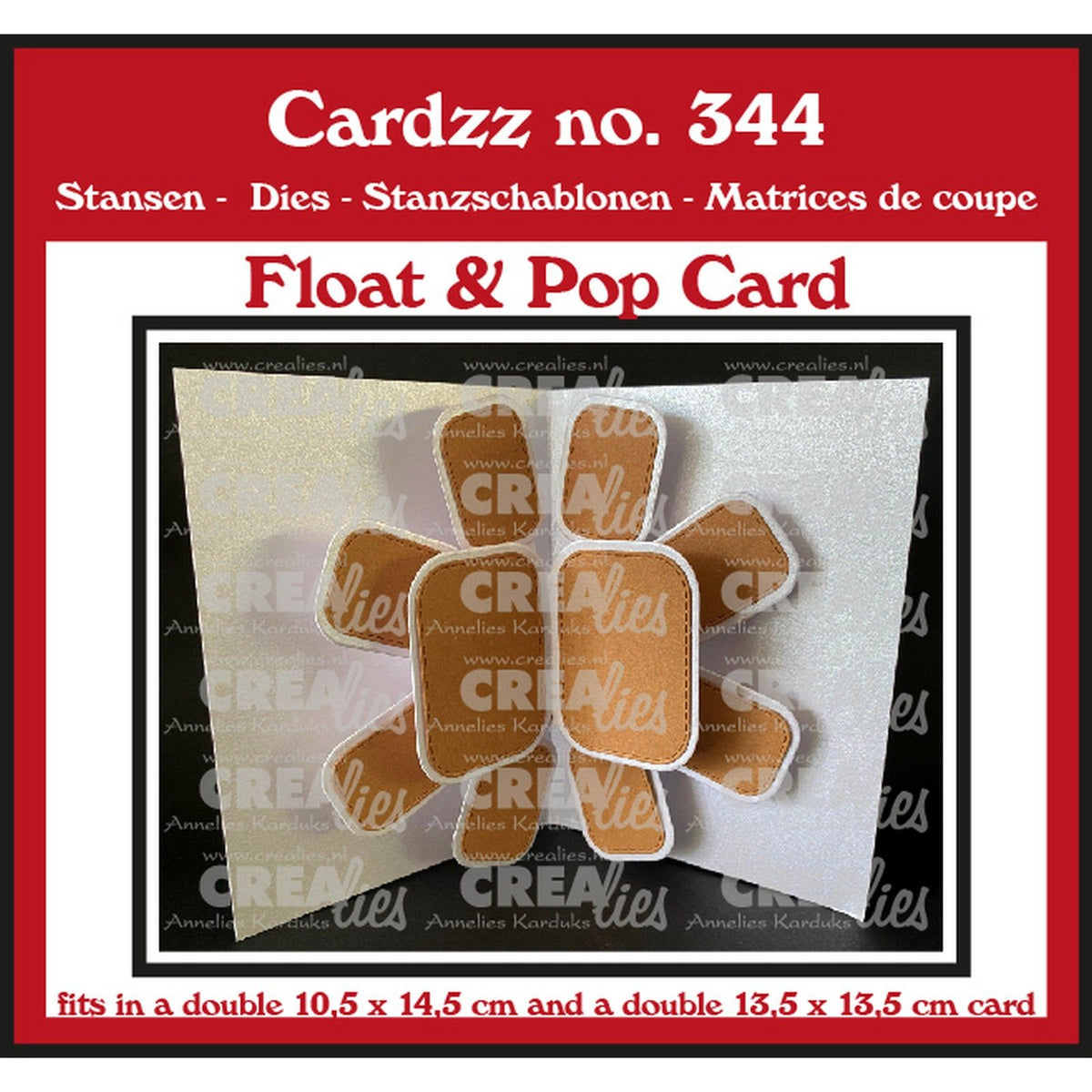 Crealies • Cardzz Float- und Pop-Up-Karte