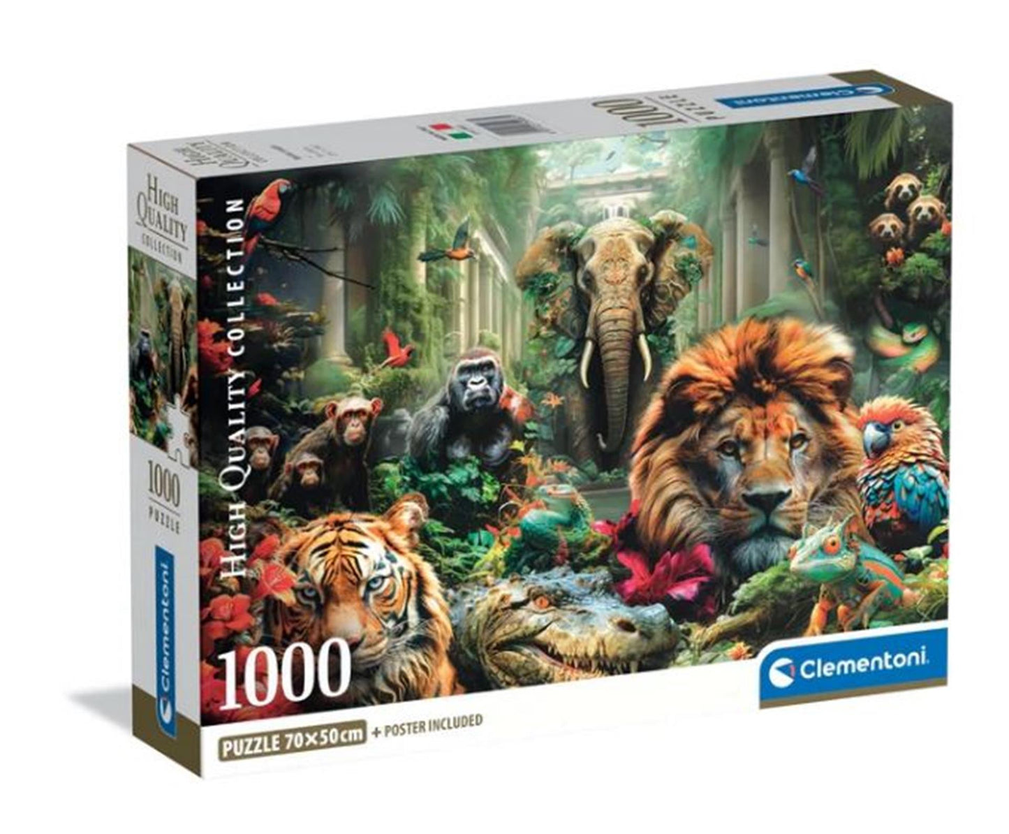 Clementoni Puzzle 1000 Teile Dschungel
