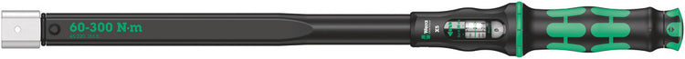 Wera Click-Torque x 5 Drehmomentschlüssel für Einsatzwerkzeuge, 14 x 18 mm, 60 - 300 Nm – 1 Stück – 05075655001