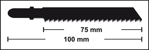 Connex Stichsägeblatt Bosch Lam-100 2 Stück – Com300010
