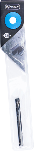 Connex Metallbohrer 2,5 mm (57 mm) (2 Stück), blau – cox970027