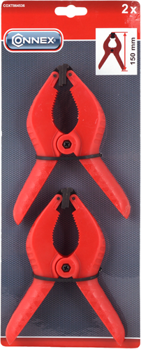 Connex Klebeklemme 150 mm Kunststoff 2 Stück – coxt864536