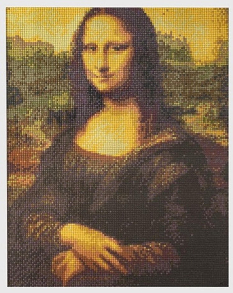 Handwerksempfindungen Handwerk Diamantmalerei Mona Lisa 40x50 cm
