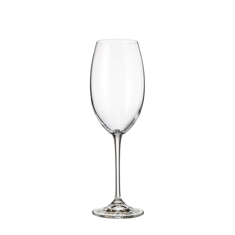 Crystal Bohemia Weißweinglas Fulica 400 ml 6 Stück
