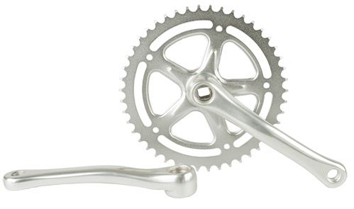 Kurbelgarnitur Fausto 44T-170Mm Alu Silber