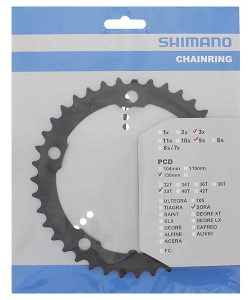 Shimano - Kette Top 39T Sora Fc -3503 39t -d - Schwarz