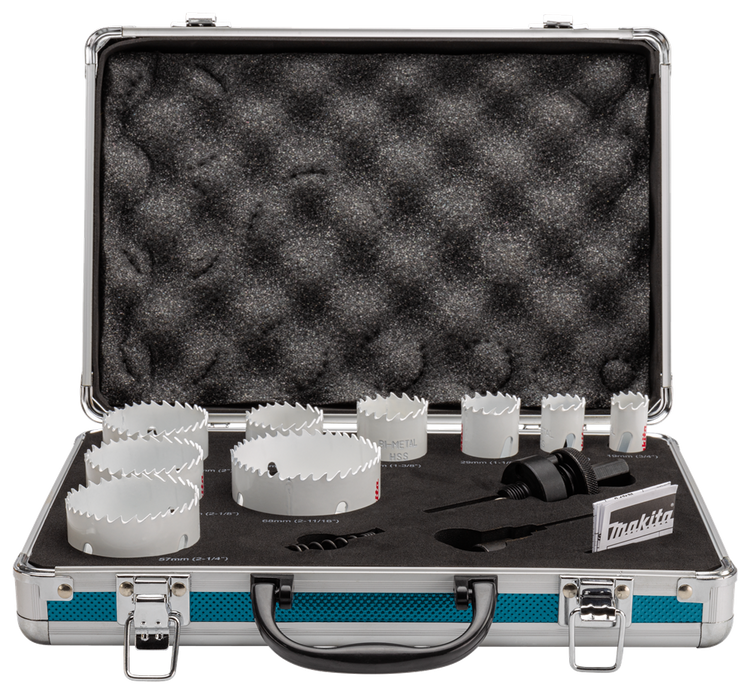 Makita Zubehör Lochsägen-Set 12-teilig Holz Metall – D-47282 D-47282