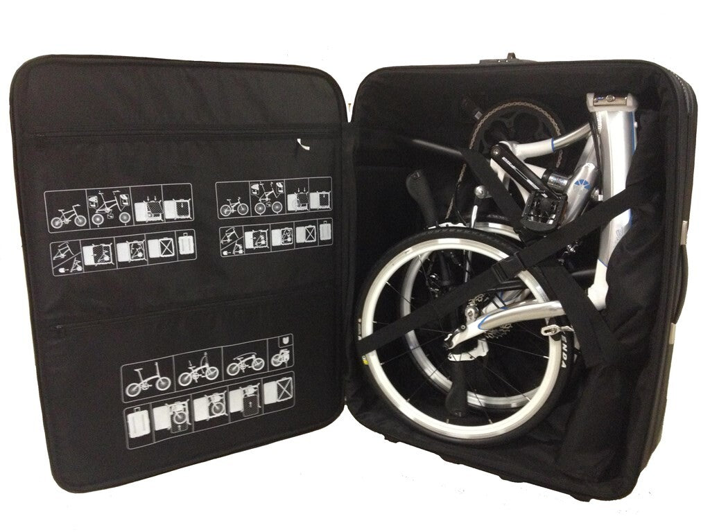 KT -Beutelklapperradkoffer 16 20 Schwarz