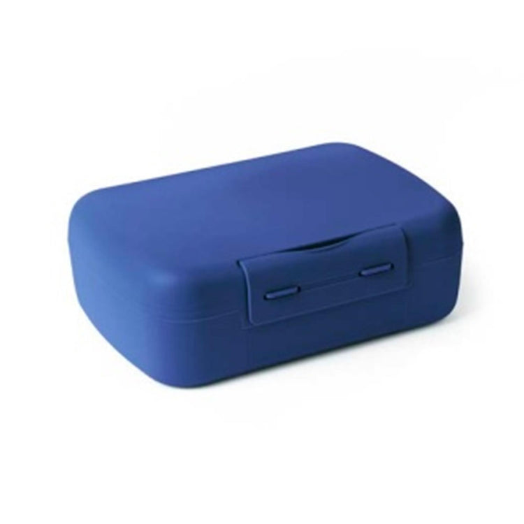 Day-to-Day-Brunch-Box Kobalt – 1400 ml – Lunchbox mit Fächern und Aufklebern – praktische Lunchbox – BPA-freie Lunchbox – Brotbox hergestellt in Belgien – 210 x 150 x 75 mm