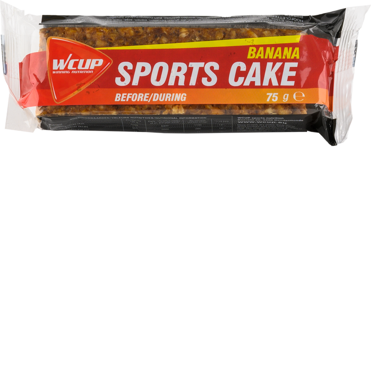 WCUP - Sportkuchen Banane 75 Gramm 20 Stücke